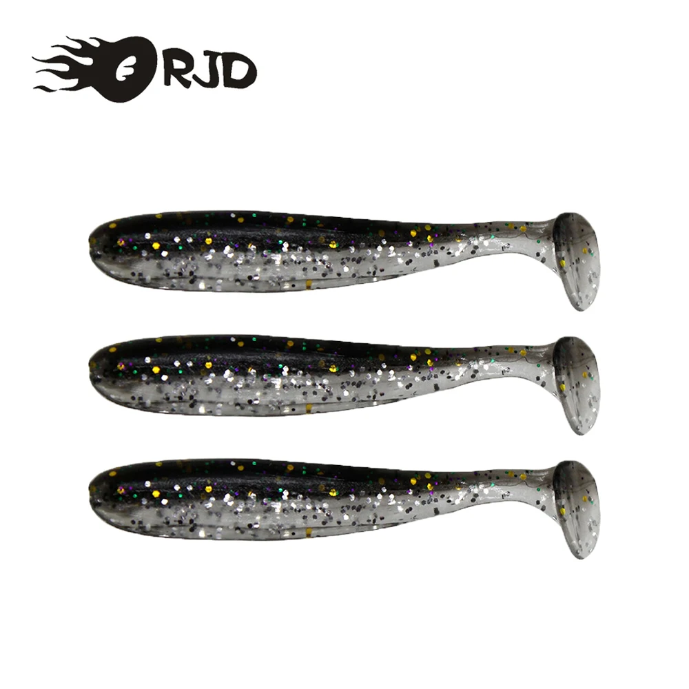 

ORJD Worm Soft Bait 55mm 63mm 70mm 90mm 120mm T Tail Jigging Wobbler Fishing Lure Tackle Bass Pike Aritificial Silicone Swimbait