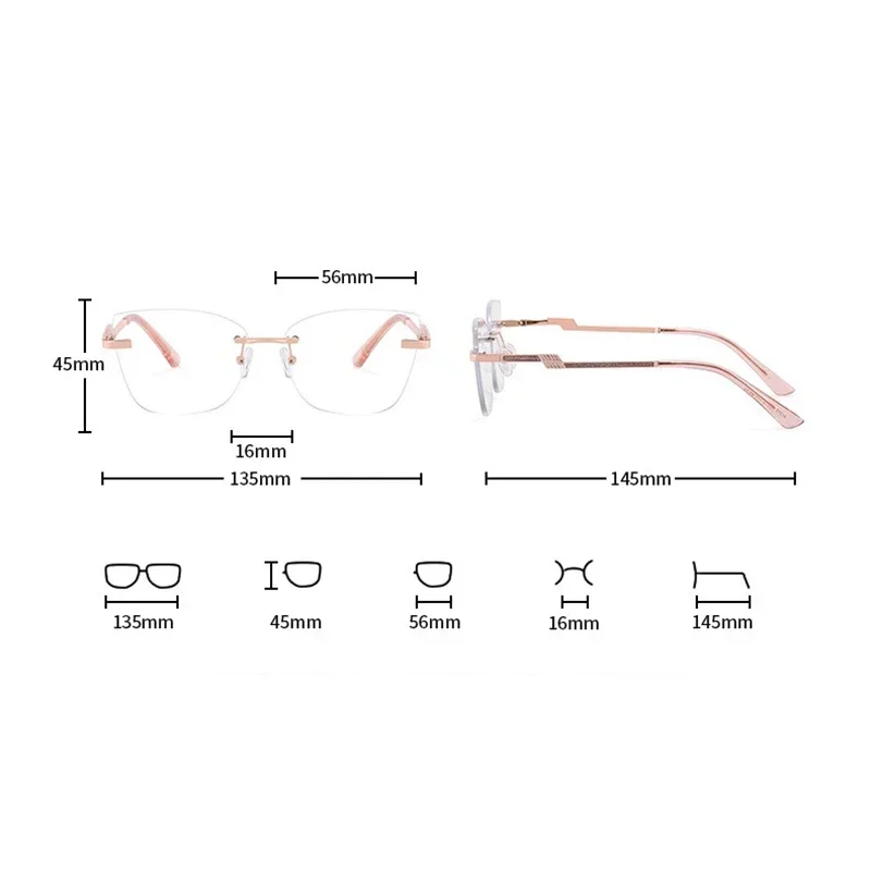 Индивидуальные очки по рецепту женские мультифокальные прогрессивные