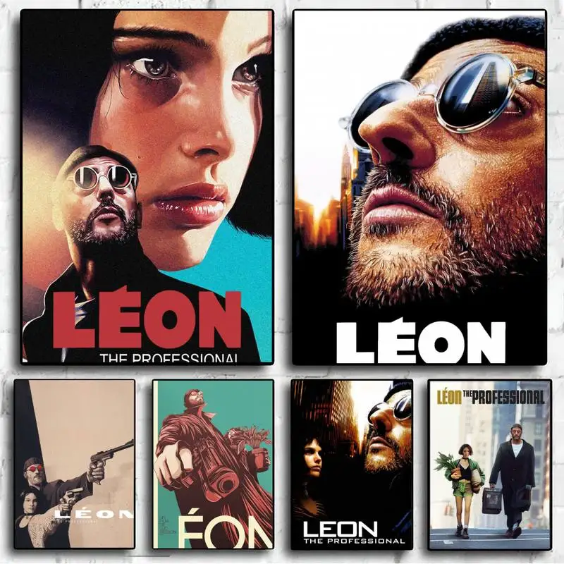 

Leon профессиональный фильм плакат Настенные картины для гостиной осенний Декор маленький