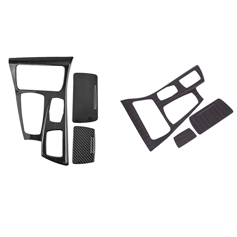 

Interior Gearshift Panel Cover Sticker Central Control Decorative Stickers For BMW-2011-17 5 Series F10/F18