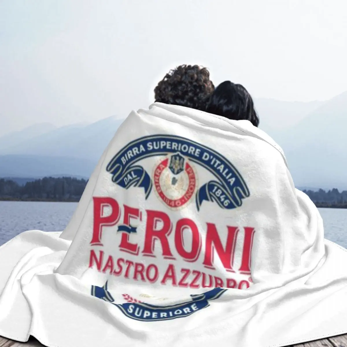 Peroni Beer Очень удивительное ультрамягкое одеяло из микрофлиса