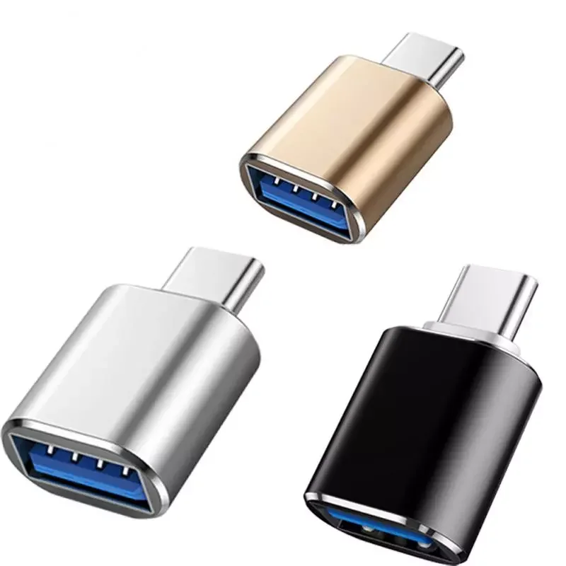 

New Fashion For MacBook Pro/Air And Smartphone USB Type C Adapter Male To USB 3.0 Female OTG Cable Converter Portable TypeC Ada