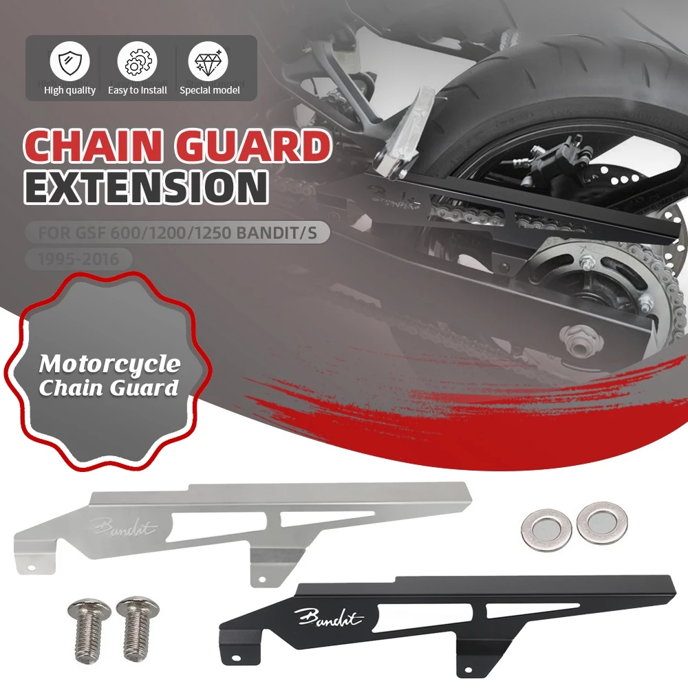 Защита цепи мотоцикла чехол для SUZUKI GSF 600/1200/1250 Bandit/S GSF600 GSF1200S GFS1250 Bandit 1995-2016