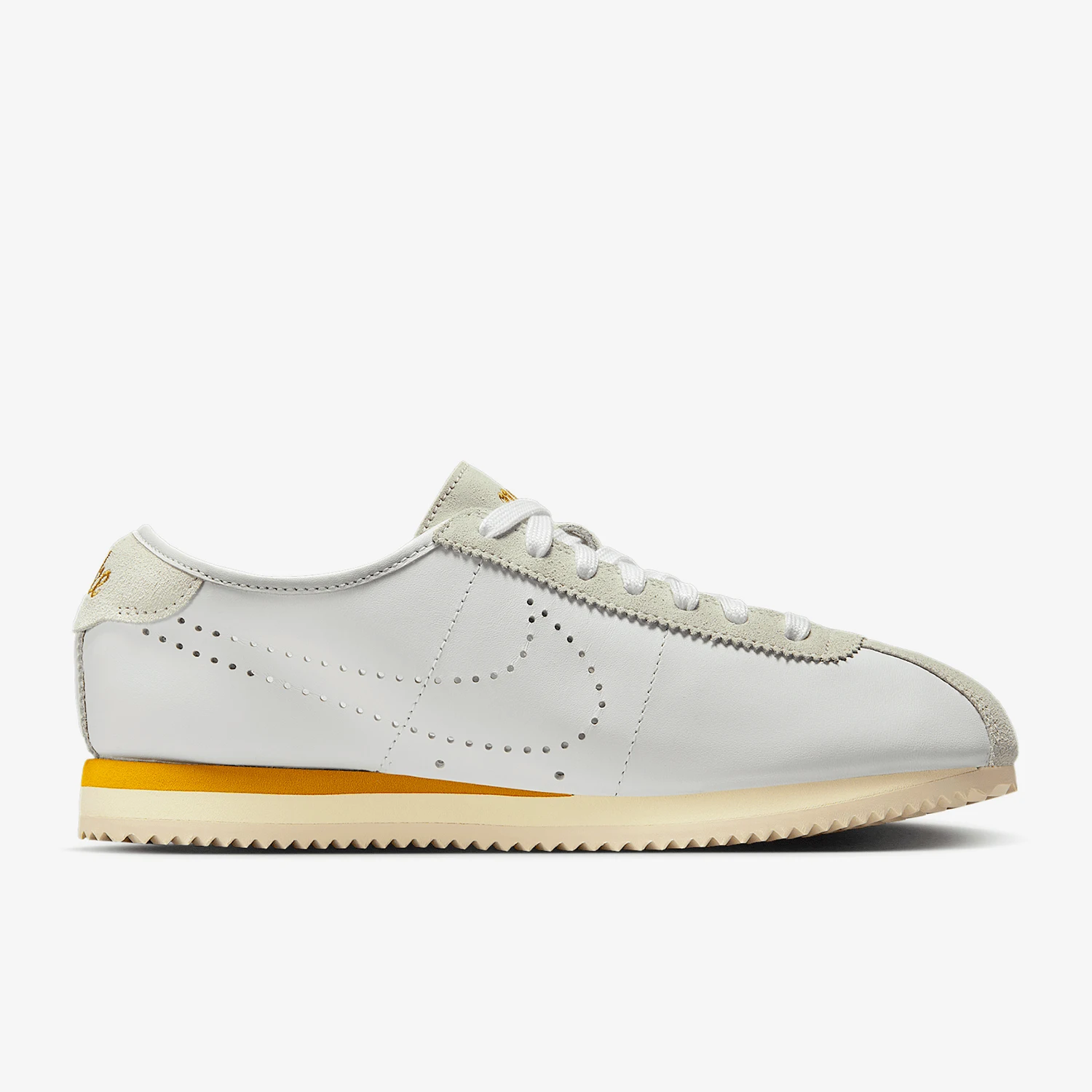 Фото Женские легкие спортивные кроссовки Nike Authentic Cortez Leather с мягкой амортизацией HQ1841-100 №3