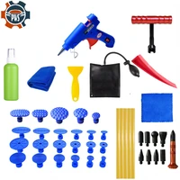 dent repair kit 1 set paintless dent repair tools car dent puller tools with glue puller tabs removal kits