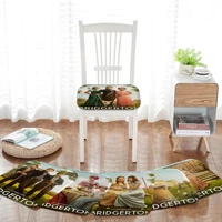 bridgerton family vintage art plush cushion home back cushion soft comfortable 50x50cm stool seat mat