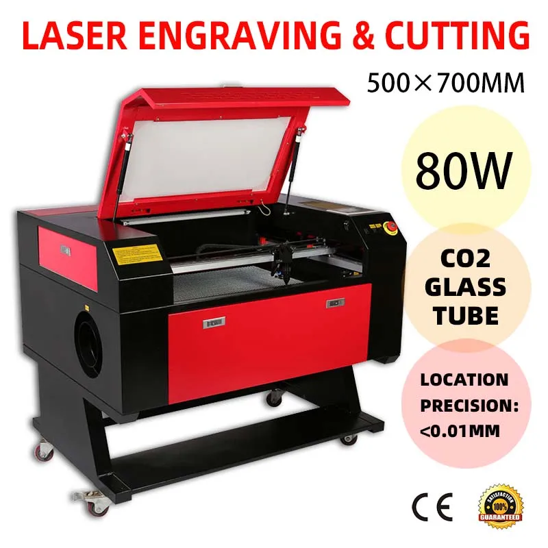 

VEVOR 80W Laser Engraver 700X500mm Laser Cutting Machine 500mm/S Laser Cutting Machine Printer Engraver Overseas Warehouse