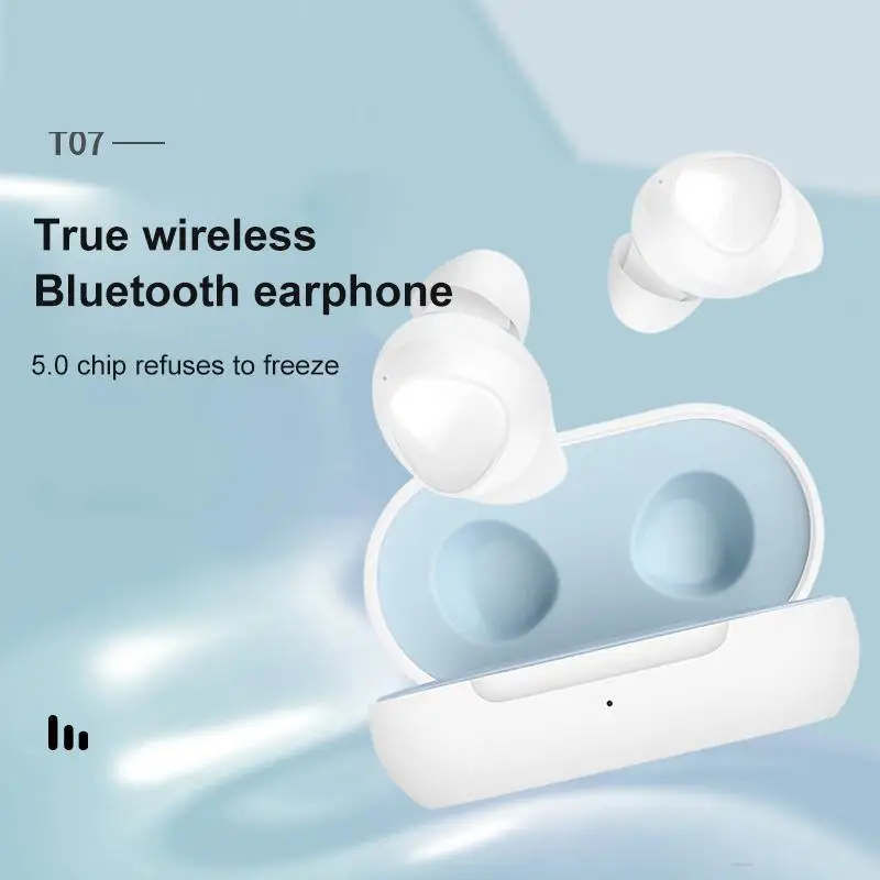 

Беспроводная Bluetooth-гарнитура T07, TWS, черная технология 5,0, Спортивная новая мини-Сенсорная взрывобезопасная Hi-Fi-гарнитура