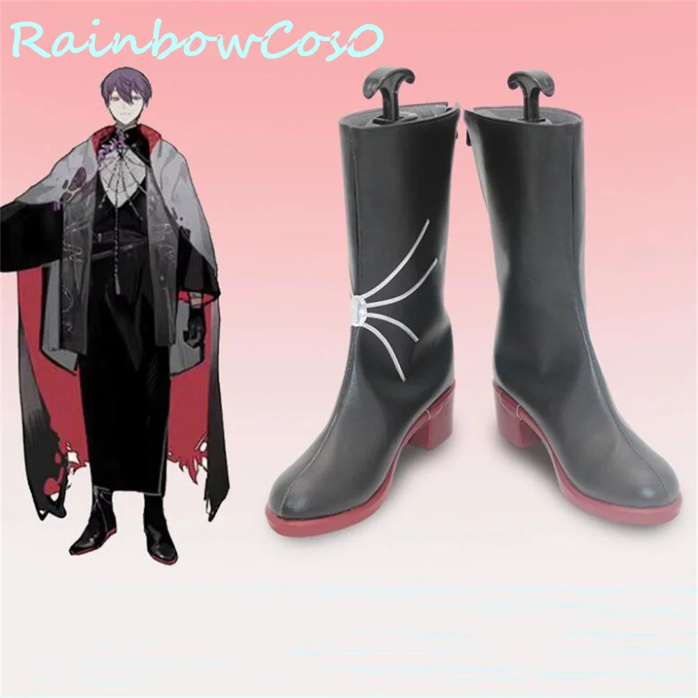 

Kenmochi Toya Virtual YouTuber VTuber Cosplay Shoes Boots Game Anime Halloween Christmas RainbowCos0 W3432