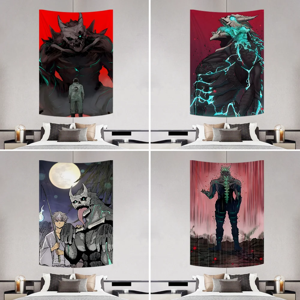 K-Kaiju-ES N-No 8 гобелен украшение для вечеринки подвесная ткань спальни декор комнаты