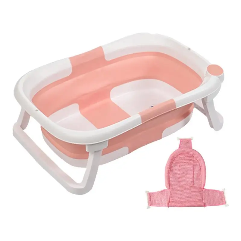 

Ванночка для душа для новорожденных, ванночка для путешествий, безопасная ванночка с термосливной пробкой, аксессуары для ванной комнаты для малышей, маленьких мальчиков и девочек