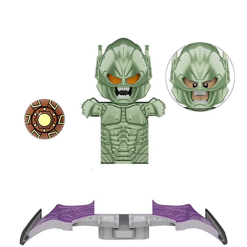 Новые супергерои миниатюрные фигурки паука-Гвен кирпичи Веном строительные