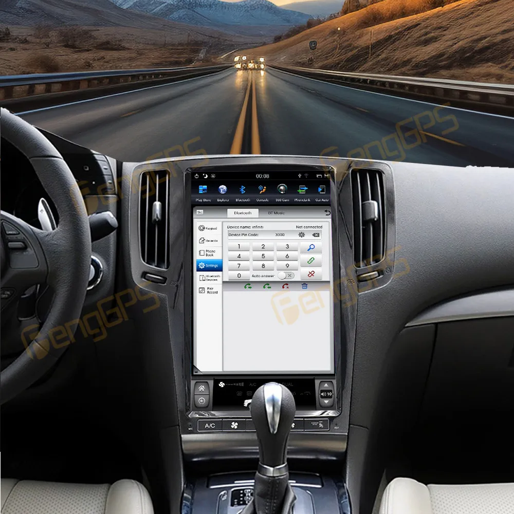 13 6-дюймовый Android для Infiniti G25 G35 G37 2010-2013 сенсорный автомобильный экран навигация