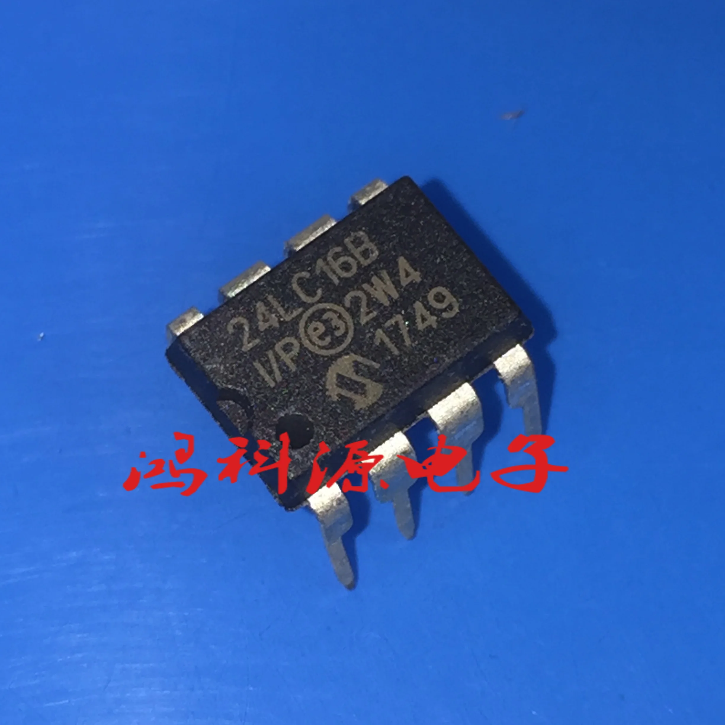 Новый оригинальный чипсет 24LC16B-I/P 24LC16BI 24LC16 DIP-8 IC, 10 шт.