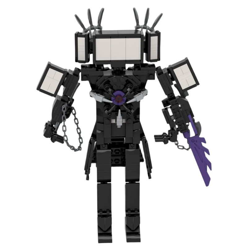 Katana Skibidi унитаз золотые часы Титан дрель человек строительные блоки аудио и