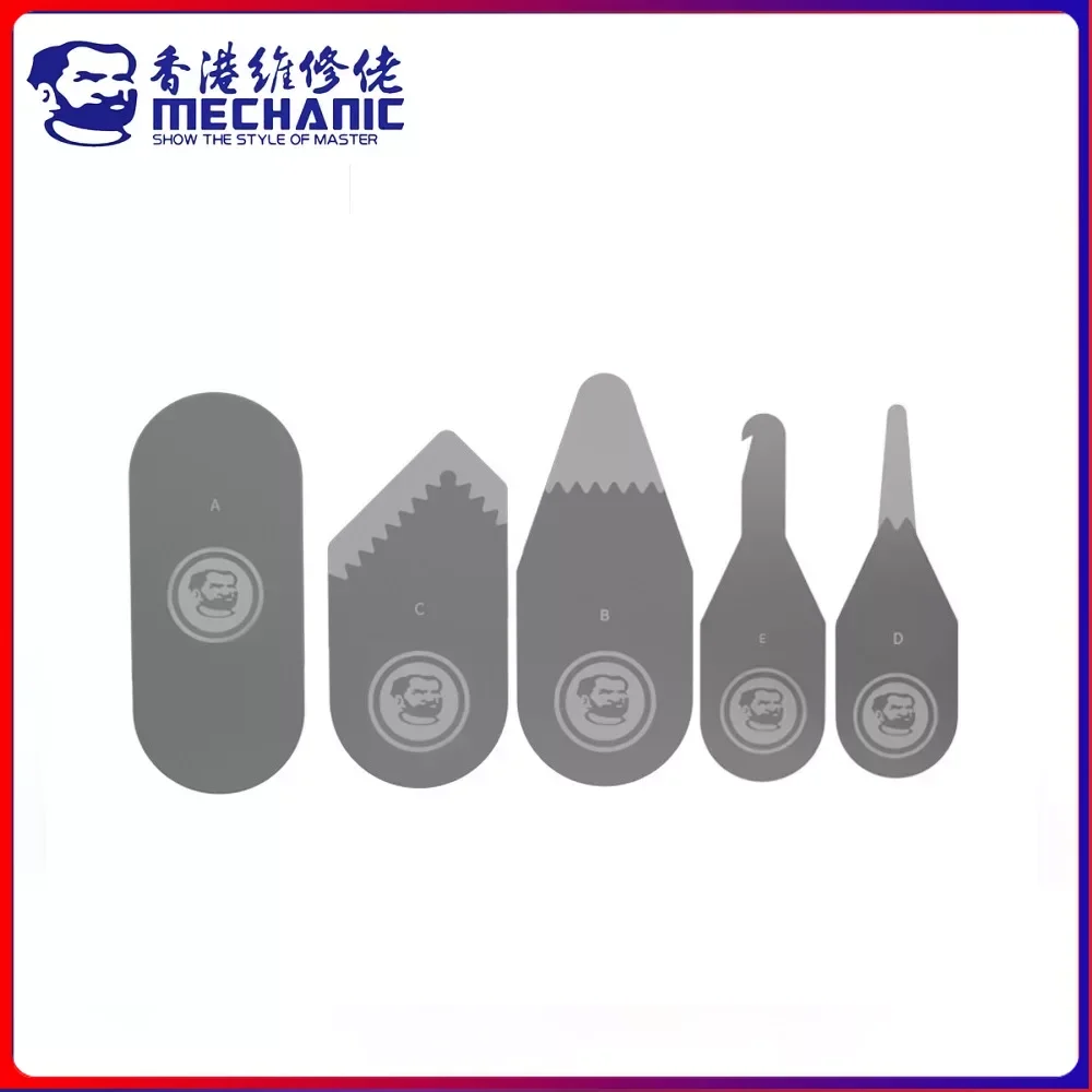 Сверхтонкий лист из нержавеющей стали MECHANIC S5 0 04-0 1 мм для ремонта телефонов