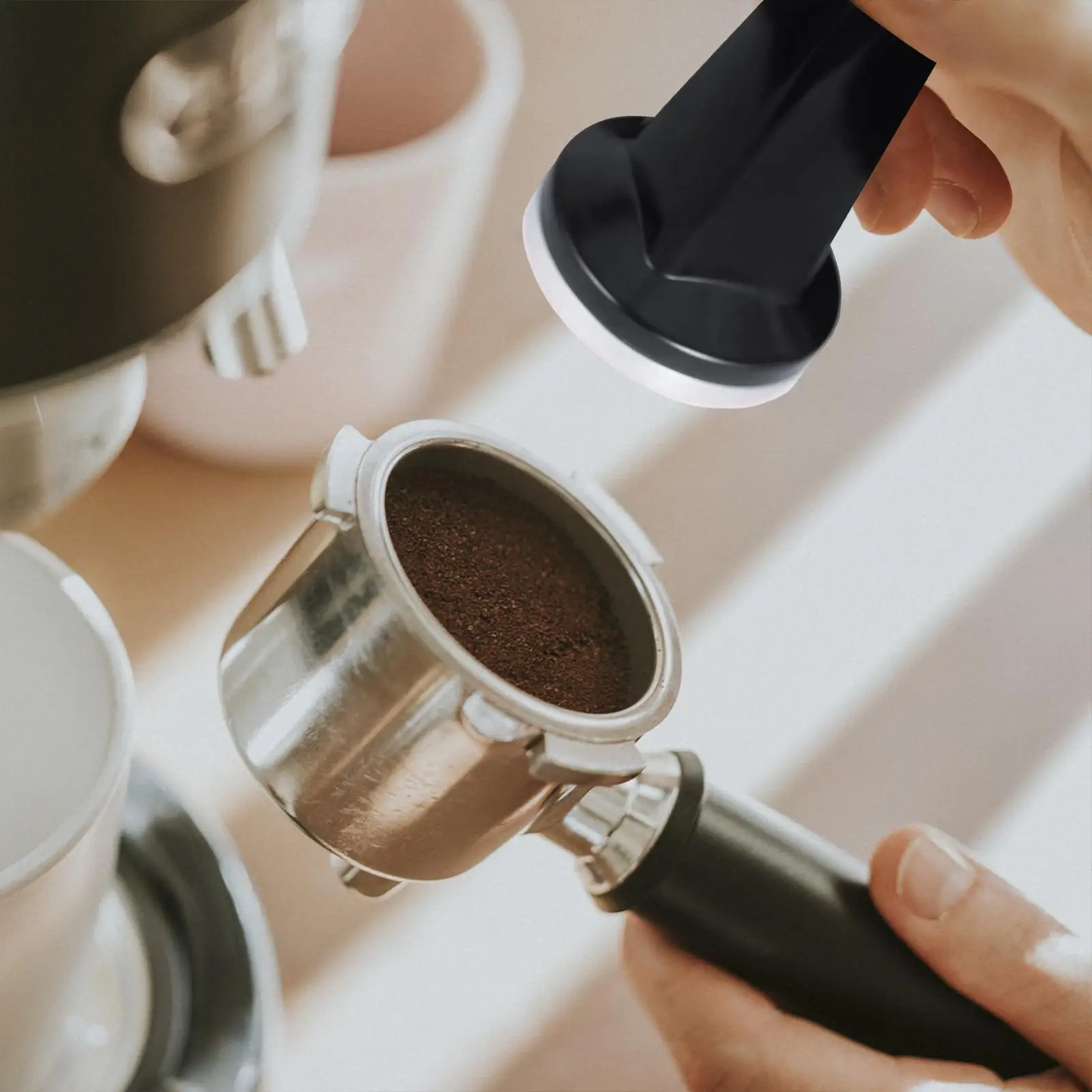 

Тампер для кофе эспрессо из нержавеющей стали, распределительный инструмент для бара, магазина, подарки