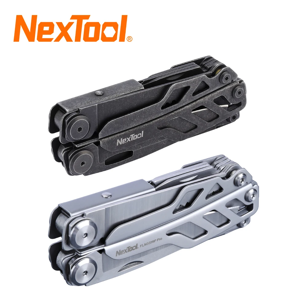 Фото Складные ножи 16 в 1 Nextool Flagship Pro, карманный нож, многофункциональные плоскогубцы, ножницы для рыбалки, для повседневного использования, много... №5