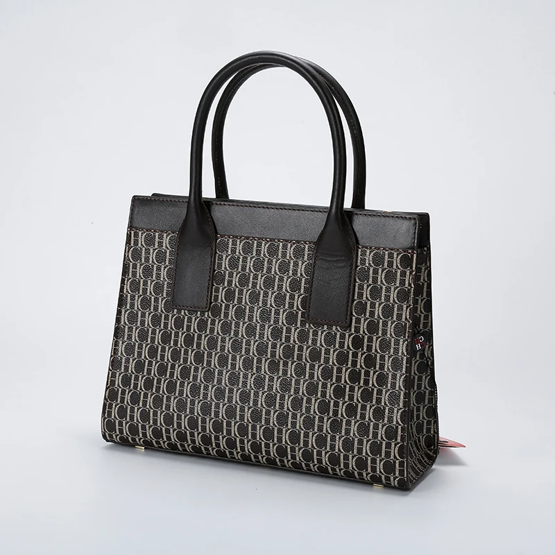 CHCH Luxury Designer Women Brand Bag Patchwork OL Handbag Letter Zipper Crossebody Shoulder Strap Business Top-handle Bags Tote