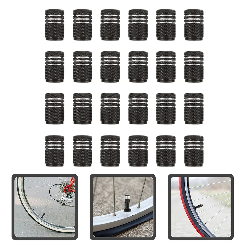 

Caps Stems Tire Stem Cover Car Trunk Rubber Lawn Garden Bike Tubeless Vehicle Valvessnap Air Tyre Cap Nozzle Aluminum