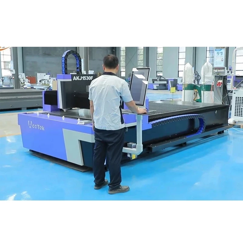 

AccTek AKJ1530F Fiber And CO2 Laser Cutting Engraving Metal Laser Cutter Machine Multifunctional Cutting Machine