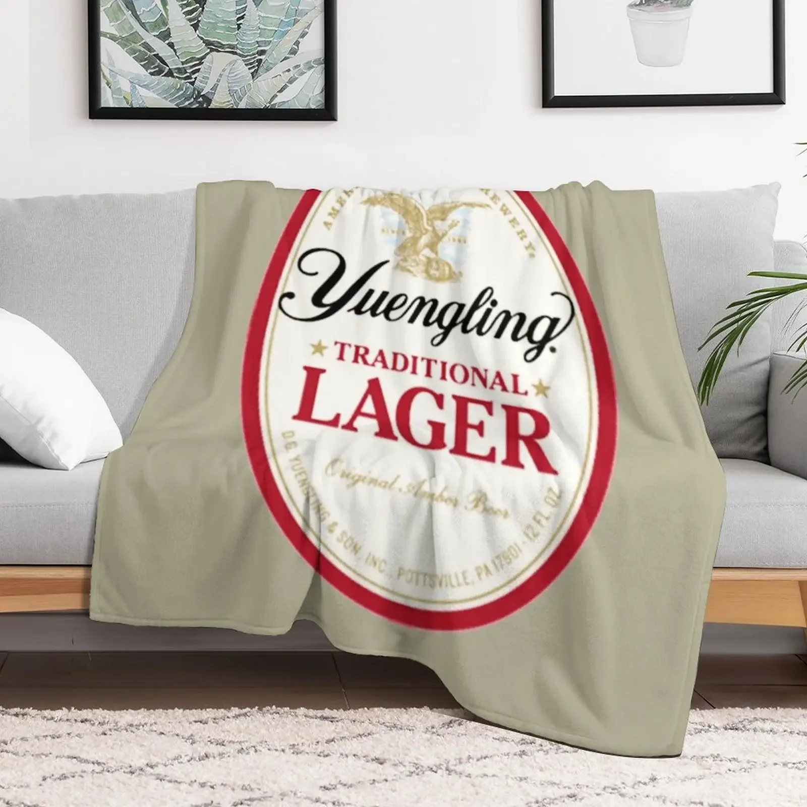Фото ХИТ ПРОДАЖ - Теплое фланелевое одеяло Yuengling для дивана, кресла, спальни №2