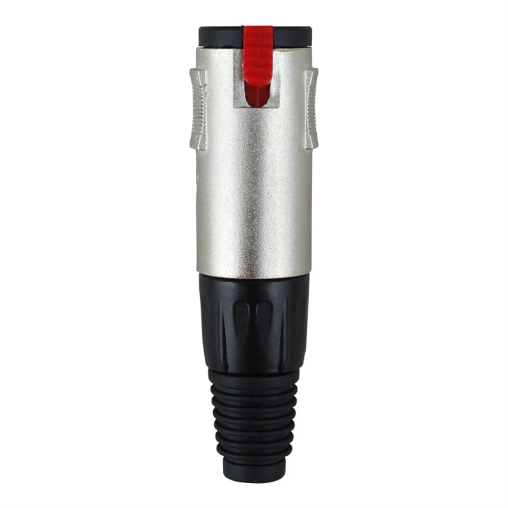 

6.35mm Jack Socket Female Stereo 3 Pole Plug Microphone Audio Connector Female Head Big Three-core Female Seat For Audio Amp