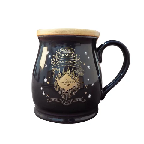 Новое поступление 2024, чашка с изменением цвета в виде карты Гарри, Волшебная Термочувствительная кофейная плитка, удивленный Рождественский подарок