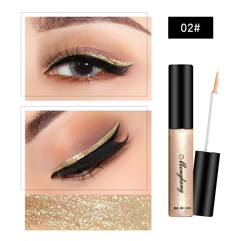 

Cosmetics Eyeshadow Eyeliner Make-Up for Women High Quality Professional Waterproof Glitter Eyes Liquid Hihlight and Bronzers