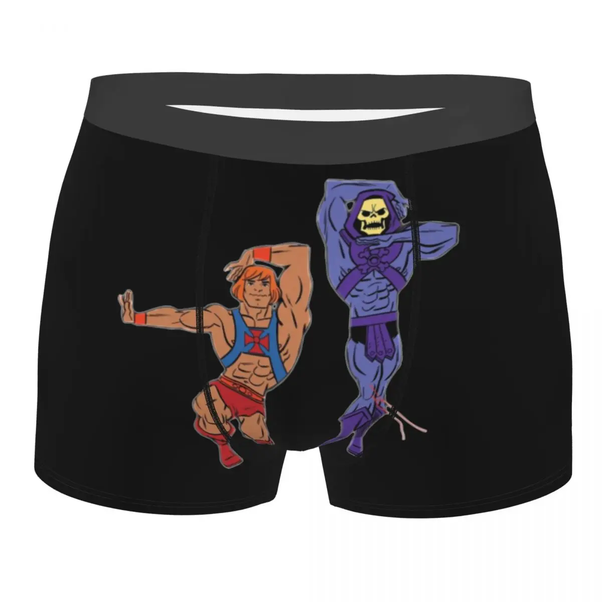 

Men He-Man Boxer Briefs Shorts Panties Breathable Underwear Masters Of The Universe Male Novelty Underpants