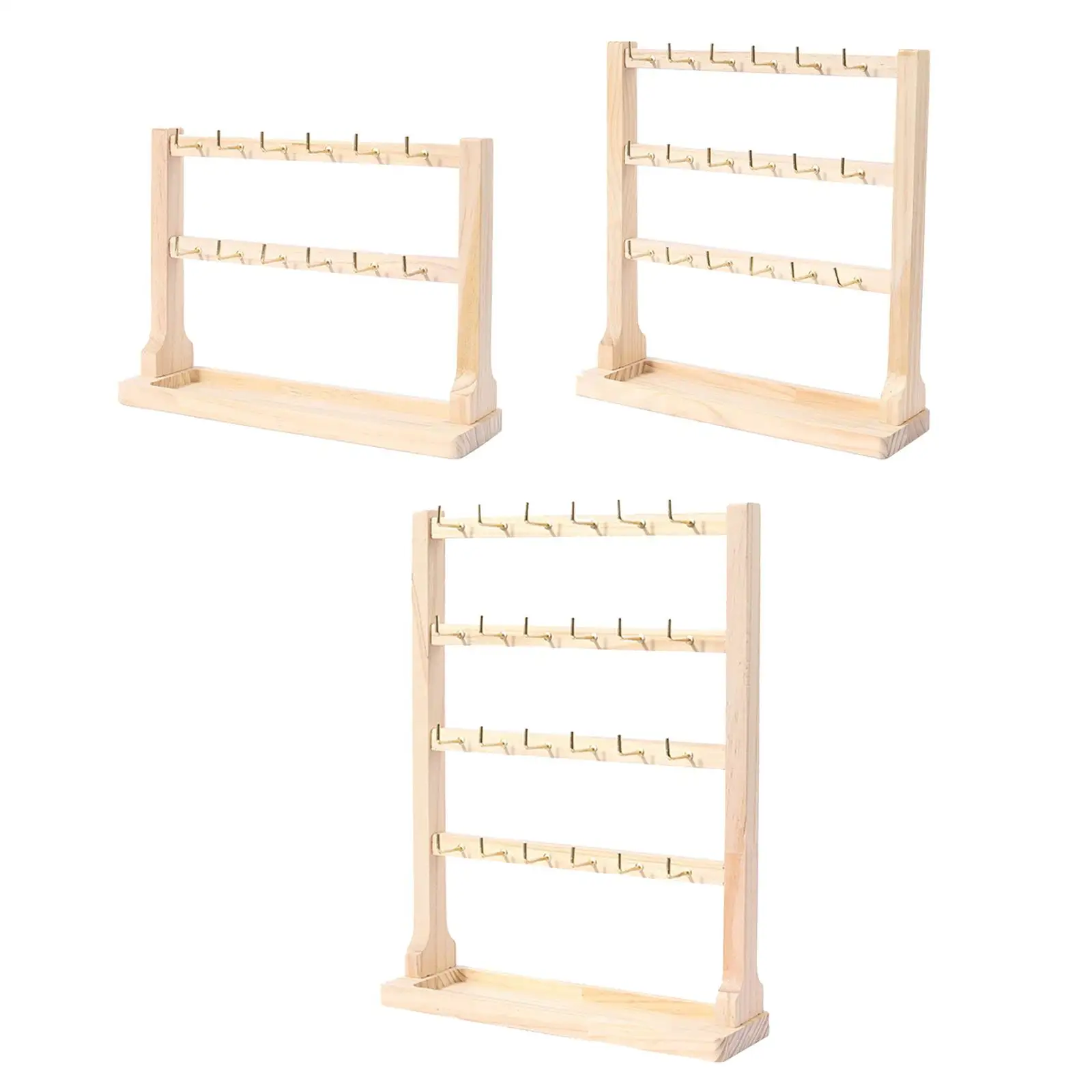 

Jewelry Organizer Multi Tiers Jewelry Holder for Earrings Bracelets Tabletop