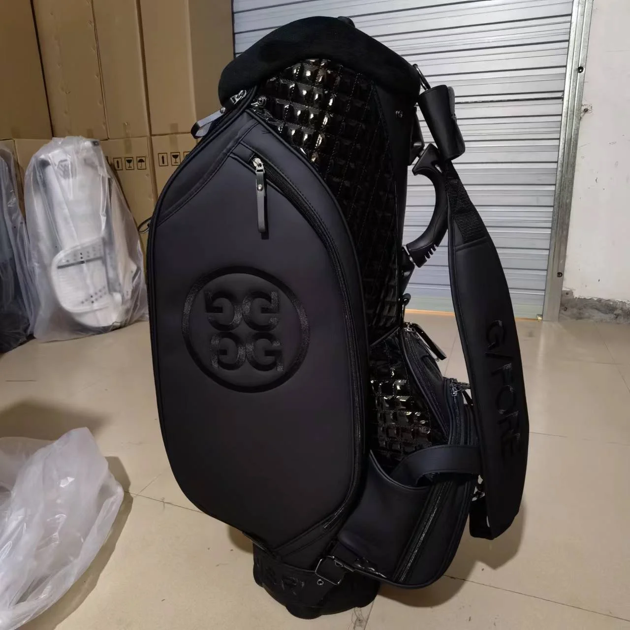 

GFORE Golf Bag Sport Caddy Package G4 Men Lady G/Fore Golf Club Bag Black White Blue