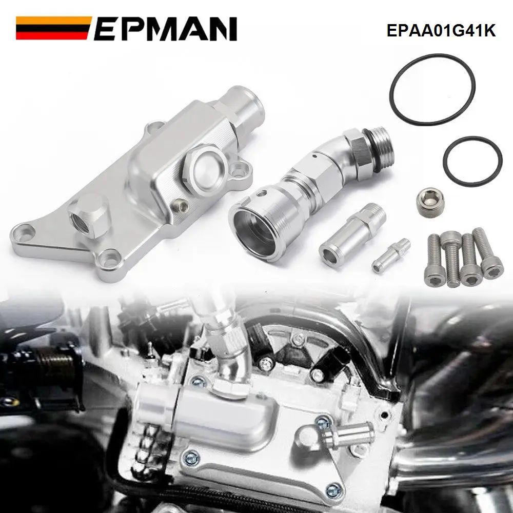 

EPMAN High Quality Auto Upper Coolant Housing Straight With Filler Neck For K24/K20Z3 EPAA01G41K