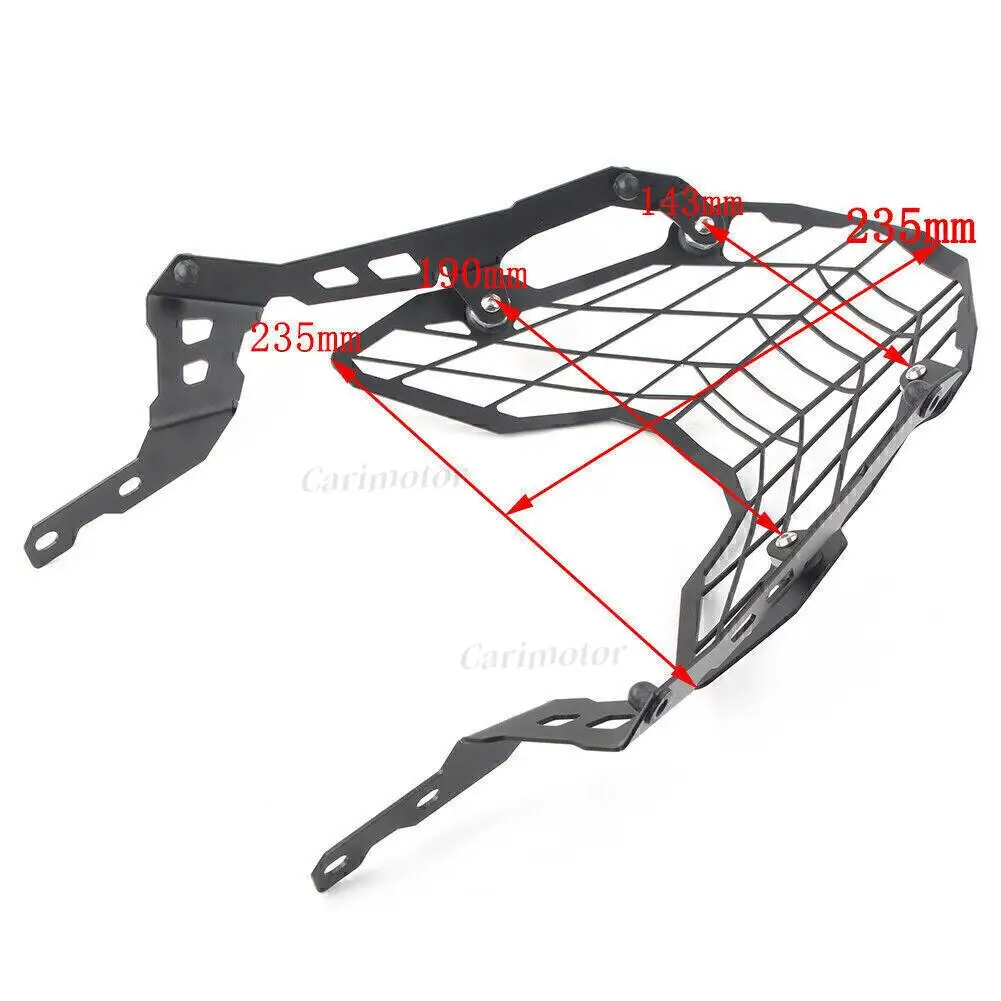 Защитная крышка для фар подходит Honda CB400X CB500X 2020 2021 2022 алюминиевый черный