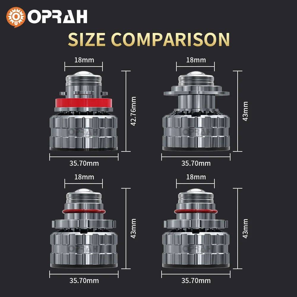 2 шт. светодиодные лазерные линзы H7 H11 противотуманные фары 9005 HB3 9006 HB4 CSP 8000K 6000K 3000K