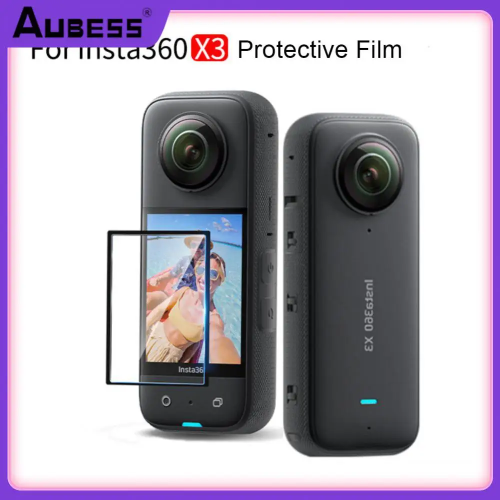 

Durable Product Hd Transparent Camera Protection 9h Super Hardness Camera Accessories Oilproof Insta360 X3 Screen Protector