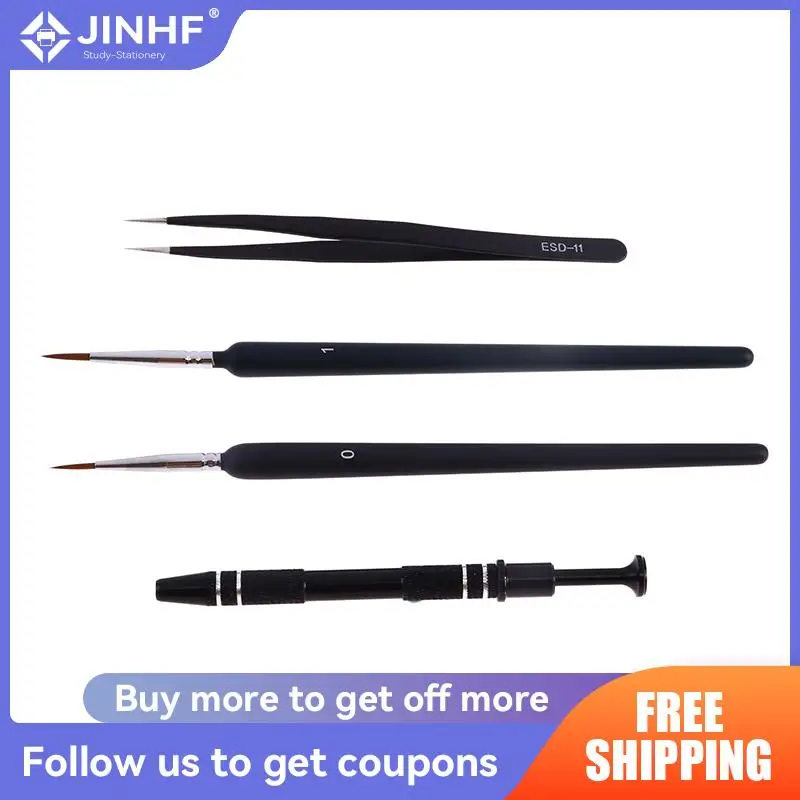

Mechanical Keyboard Tweezers Lube Tool Brush Switch Puller Stem Picker Holder IC Claw For Cherry/kailh/gateron Lubrication Pen