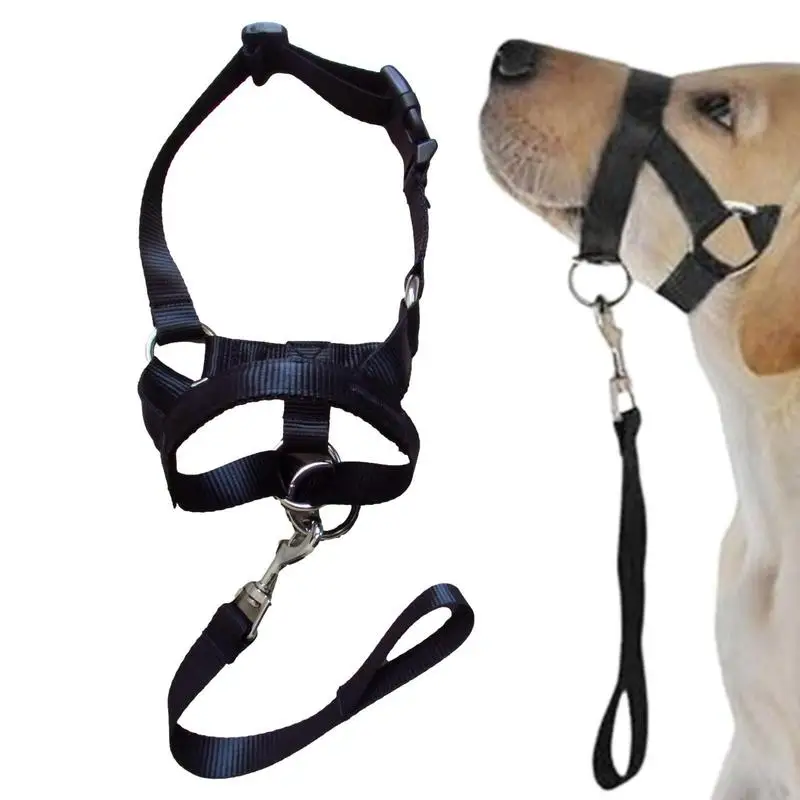 Dog Muzzle Anti-Barking Training Dog Mouth Cover With Adjustable Straps Prevent Barking Biting Chewing Pet Dog Mouth Guard