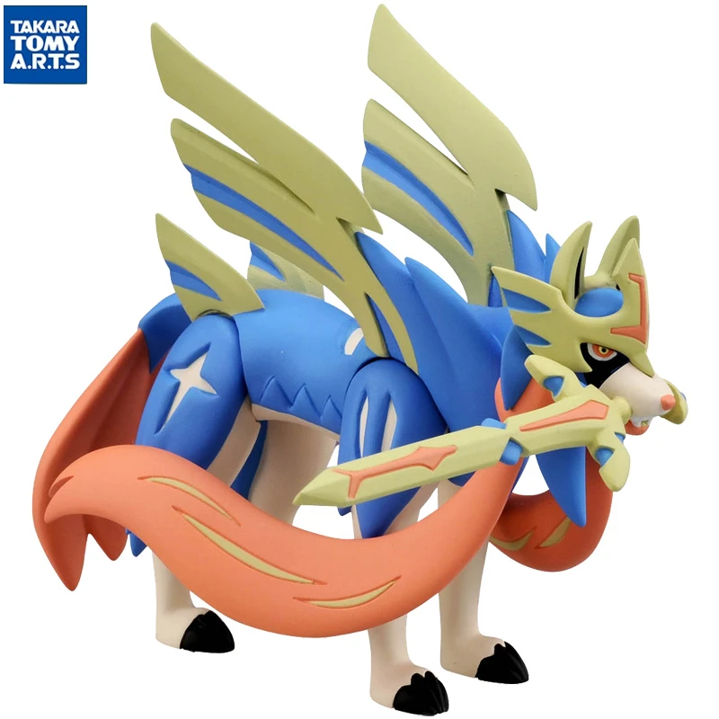 

Takara Tomy Arts Card Pokemon Doll Figure Periphery Model Ornament Boy Toys Cang Sound Collection Best Gift