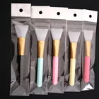 1 шт Мягкая маска грязи силикагель кисть для лица 3D натуральный контур, на каждый день, профессиональный уход за кожей инструменты для макияжа кисть 5 цветов