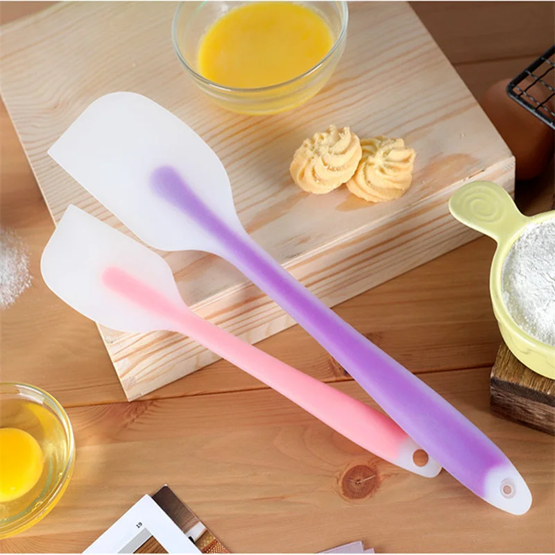

2023 New Non-Stick Silicone Baking Scraper Set - Versatile Kitchen Pastry Tools for Butter, Chocolate, and More