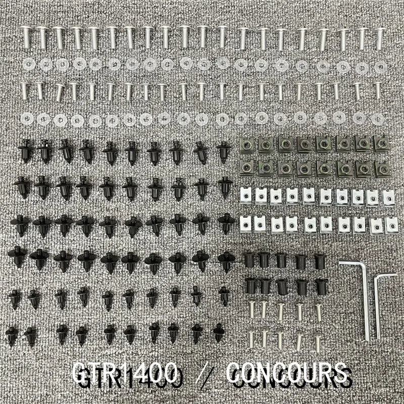 

Комплект обтекателей болты для кузова винты для Kawasaki GTR1400/мини 2007-2017