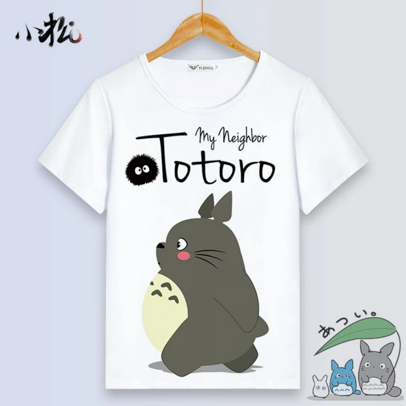 Ghibli Totoro women clothing aesthetic clothes tops t shirts t-shirts for women graphic  t shirt women kawaii clothes oversized