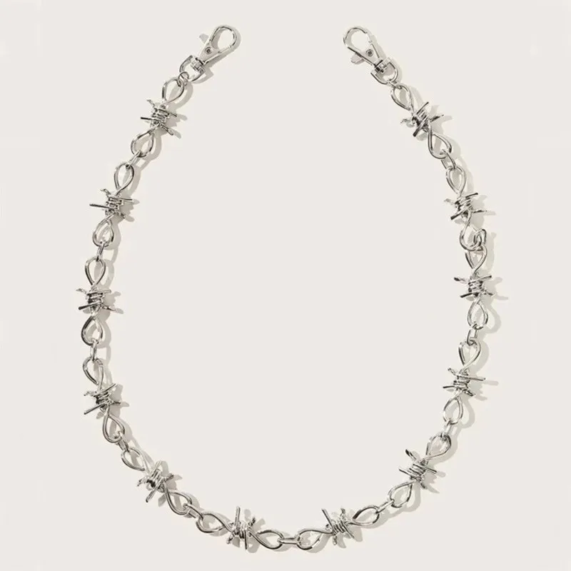 Брелок для ключей в уличном стиле аксессуар рок панк хипстер брюк джинсов