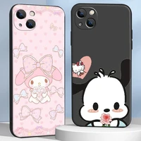 new hello kitty phone cases for iphone 11 12 pro max 6s 7 8 plus xs max 12 13 mini x xr se 2020 soft tpu back cover coque