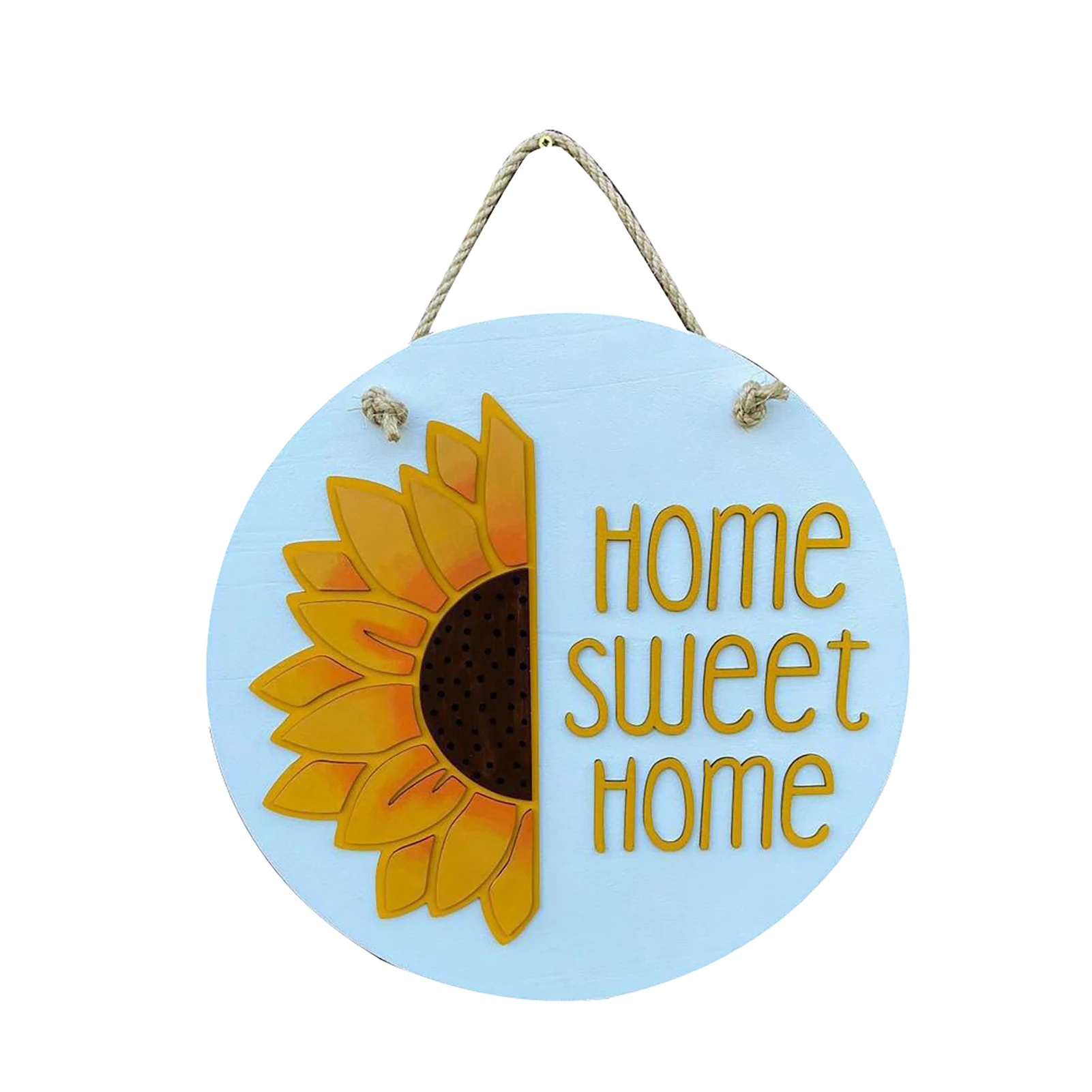

Sunflower Door Sign Hanging Ornaments Create an Artistic and Cozy Atmosphere Pendant for Door Wall Closet Window Porch