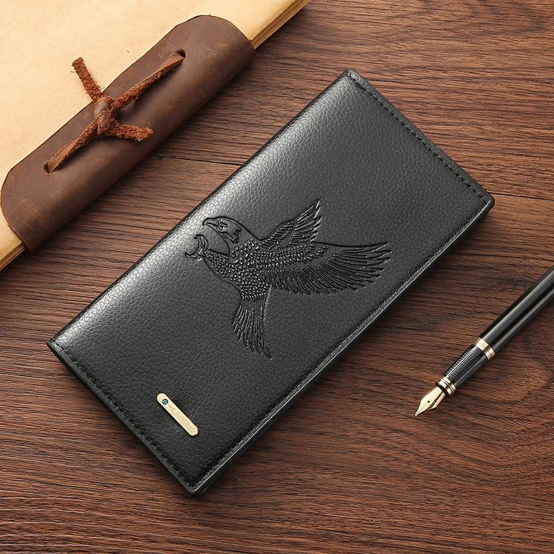 Vintage Men's Wallet Fashion Male Card Holder Slim Clutch Money Clip Classic Business ID Credit Card Bag High Quality billeteras