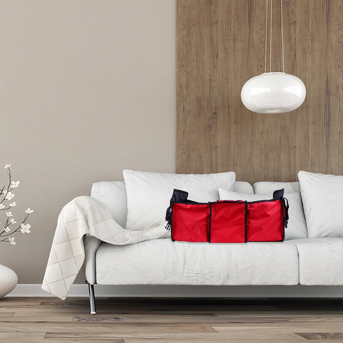 

Trunk Insulated Storage Organizer Car Box Container Lunch Cargo Auto Collapsible Tote Grocery Cooler Lid Thermal Picnic Cool