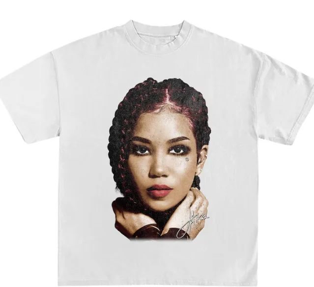 Футболка Jhene Aiko музыка в стиле хип-хоп Подарки для него подарки нее