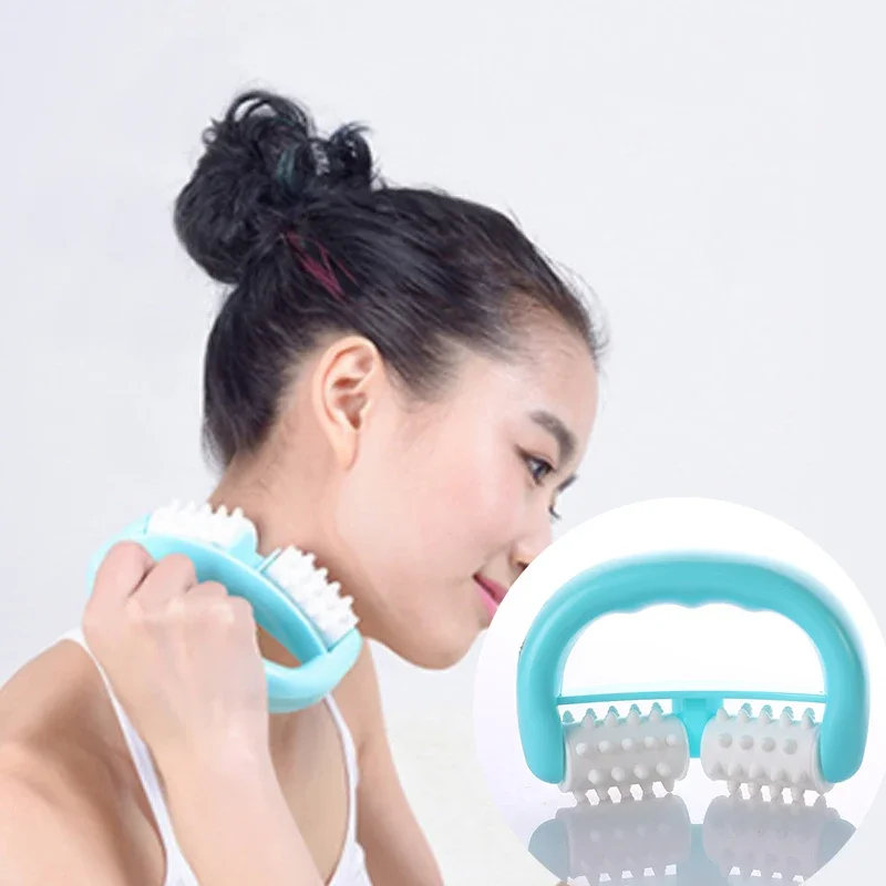 Быстрый антицеллюлитный роликовый косметический массажер ручной уход за